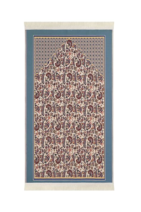 Pomegranate Flower Carnation Tulip Pattern Tapestry Prayer Rug