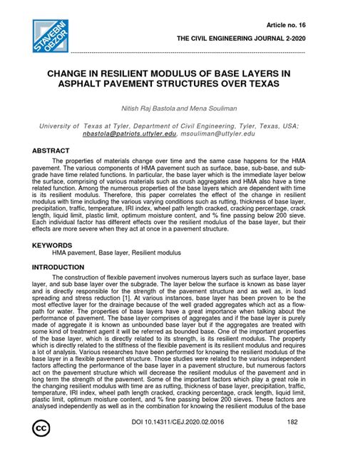 Image result for Resilient Modulus Formula