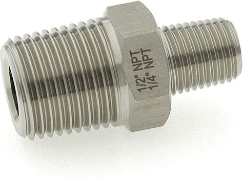 AdaptorMount Stainless Steel Reducer Hex Nipple Connector, Pipe India ...