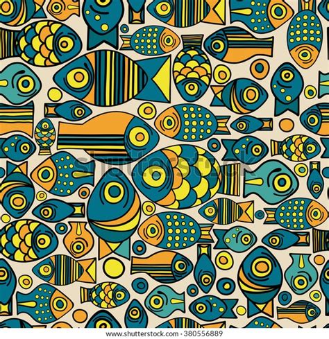 Image result for Repeating Fish Pattern