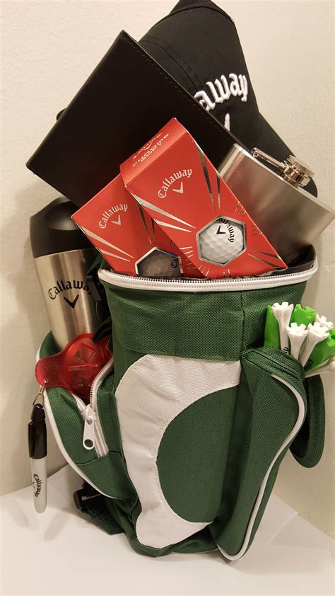 golf gift basket ideas