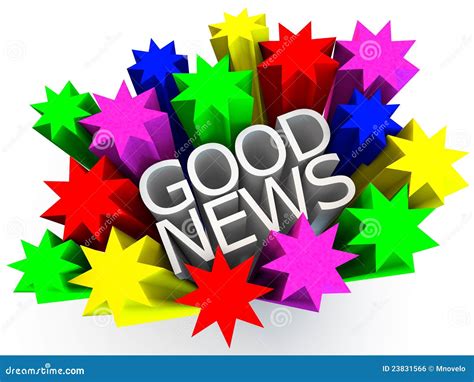 Good News Banner With Colorful Confetti. Vector Illustration | CartoonDealer.com #126038120