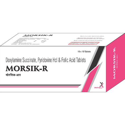 MORSIK-R Tablets Gnosis Pharmaceuticals Pvt. Ltd.