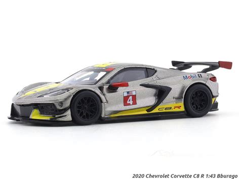 2020 Chevrolet Corvette C8 R 1:43 Bburago Signature licensed diecast ...