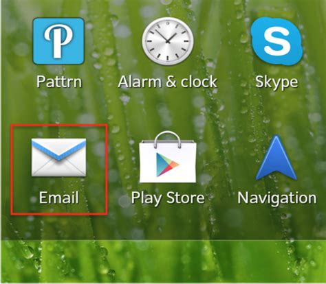 Image result for Android Email Setup NHS