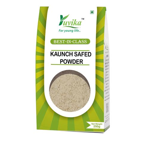 Kaunch Safed Powder - White Kaunch Seeds Powder – Yuvika Herbs Ayurveda
