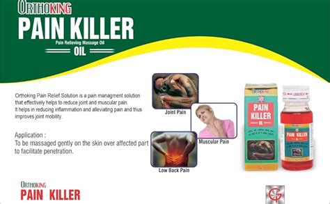 GP GUAPHA PHARMACEUTICALS Orthoking : Pain Relief Oil (100Ml+20Ml Extra ...