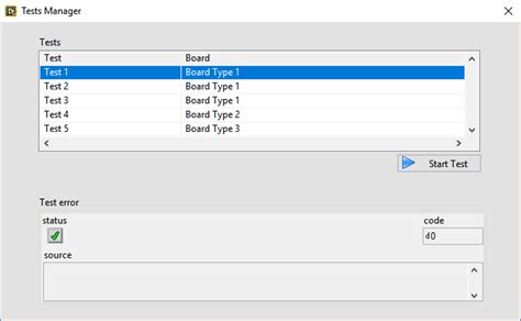 Test Programs 的图像结果