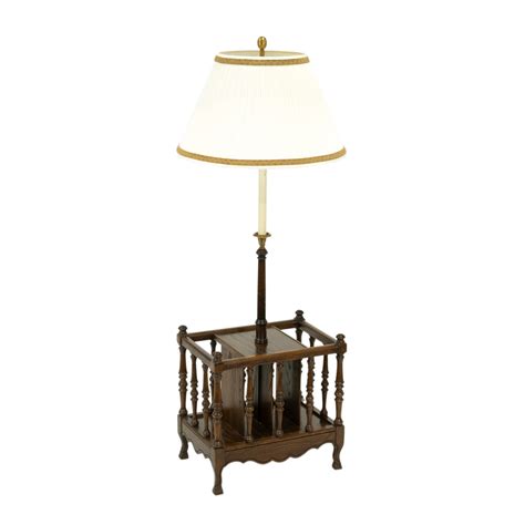 Wood Floor Lamp Magazine Rack Lamp Table With Magazine Rack Kaufman