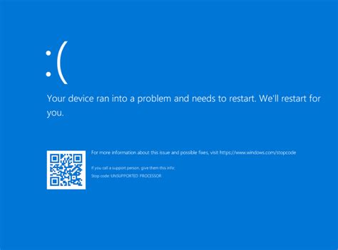 Image result for Blue Screen Update Error