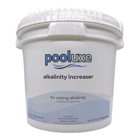 Pooluxe Alkalinity Increaser - 100% Sodium Bicarbonate to Raise Alkali ...