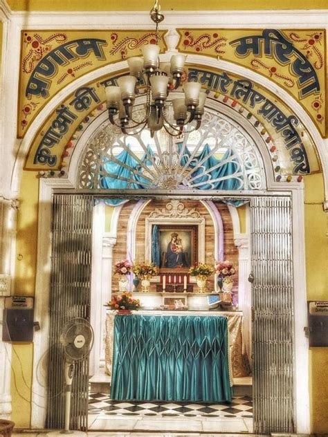 Basilica of Our Lady of Graces is a Roman Catholic Church in Sardhana ...