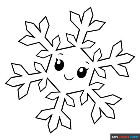 Snowflake Drawing Easy 的图像结果