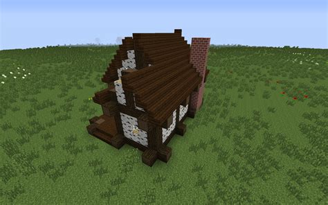 Image result for Forest Cottage Minecraft Tutorial