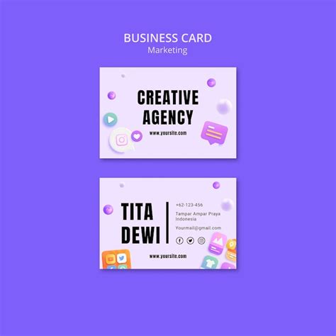 Marketing visiting card Images - Free Download on Freepik