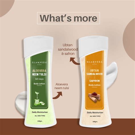 Glamveda Cocoa Butter & Almond Hydrating Body Lotion | Nourishes Skin ...