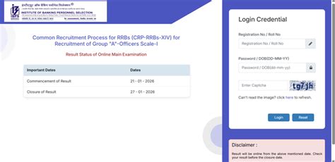 IBPS RRB PO mains result 2026 released at ibps.in: Direct link to ...