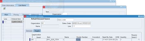 Oracle Order Fulfilment: Back to Back Order « Learn Oracle