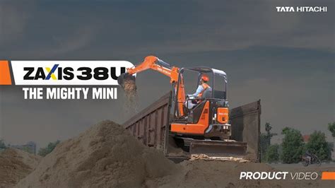 Zaxis 38U - Price & Specifications: Hydraulic Mini Excavator | Tata Hitachi