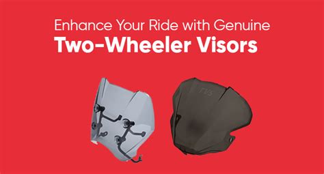 TVS Bike Visors - Clear, Stylish Protection for Every Ride