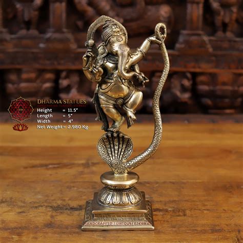 Buy Brass Ganesh Statue & Sculpture Collection | Best Prices Online ...