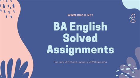 Image result for Ignou Assignment BA