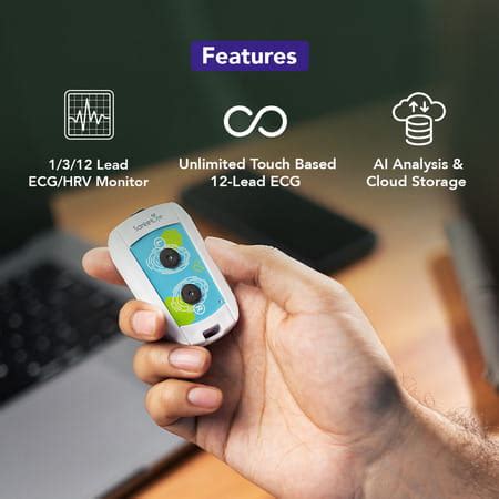 Buy SANKETLIFE 2.0 POCKET ECG DEVICE | UNLIMITED 12 LEAD ECG | HRV BY ...