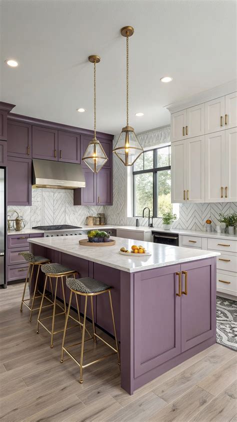 23 Perfect Purple Kitchen Cabinet Ideas for a Stunning Home