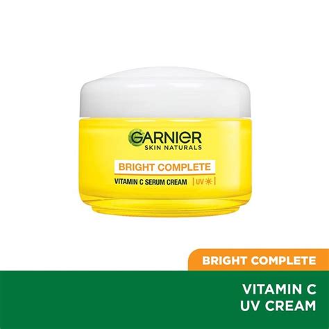 Garnier Bright Complete Vitamin C Serum Cream UV | Moisturizing Face Cream