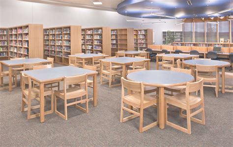 图书馆桌椅怎样？图书馆桌椅尺寸多少呢？