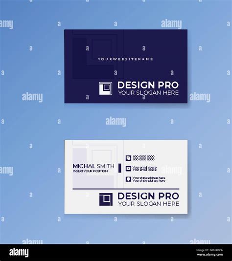 Software Development Business Card Design Template Stock Vector Image ...