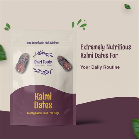 Khari Foods Premium Kalmi Dates, Khajur Khajoor Dry Fruits, Energy Booster