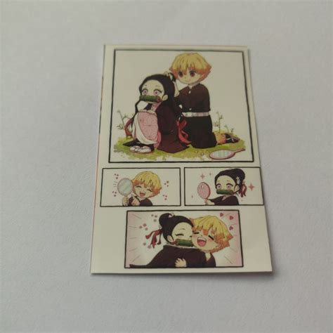 The cutest Love Story - Nezuko and Zenitsu basic sticker – Dipped in ...