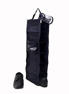atorakushon Fabric Hanging Shoe Racks Cover Travelling Storage Bag ...