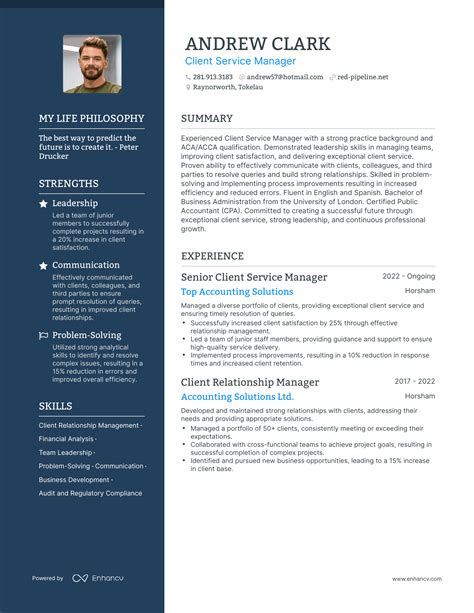 Image result for Service Manager Resume Examples