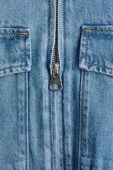 Women's Denim blue Denim boiler suit | H&M IN