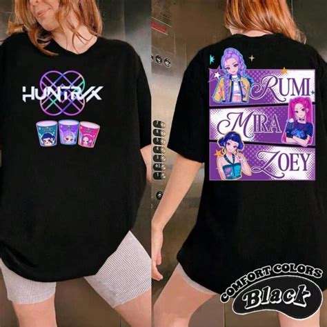 Huntrix Girls Shirt,Kpop Demon Hunters T-Shirt,Vintage Huntrix Shirt ...