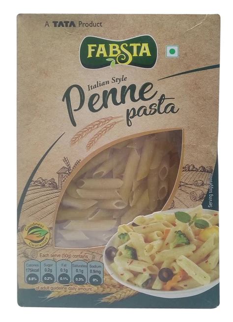 Fabsta Penne Pasta - Italian Style, 500g Carton : Amazon.in: Grocery ...