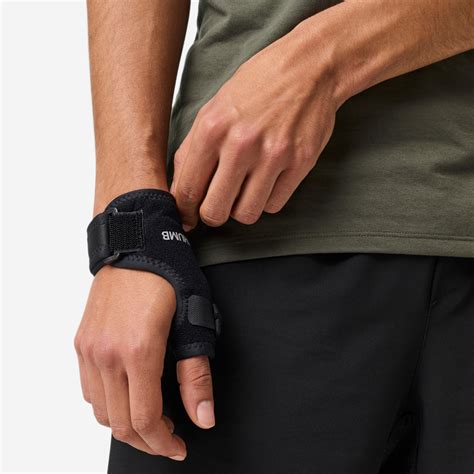Left or right thumb Support Strap - Smoked Black