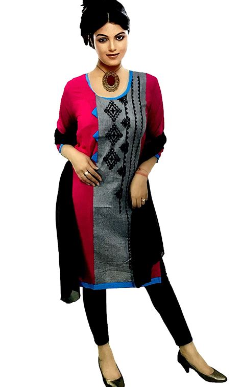 Runjhun Smart Office Wear Kurtas : Amazon.in: Fashion