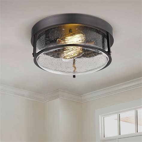 7 to 12 Inches, Top Rated Flush Mount Ceiling Lights - Bed Bath & Beyond