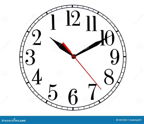 Backwards Clock stock illustration. Illustration of history - 461334