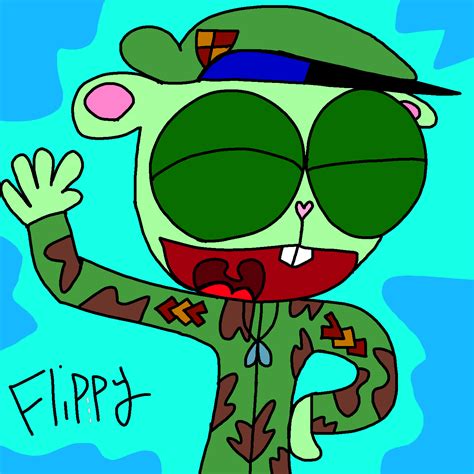 Image result for Happy Tree Friends Flippy HTF