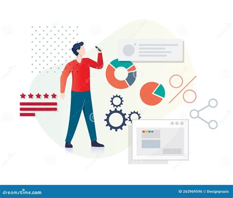 Business Process - Operations - Abstract Illustration Stock Illustration - Illustration of ...