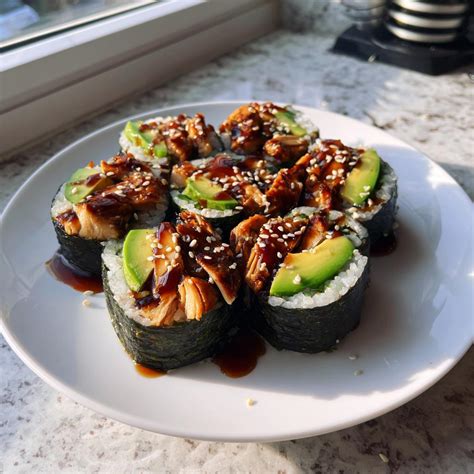 Irresistible Teriyaki Chicken Sushi Rolls in 6 Easy Steps - Wilingga ...