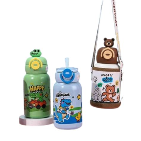Cartoon Stainless Steel Bottle (1pc) - 550ml – Hi5Toys