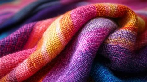 Colorful woven textile | Premium AI-generated image