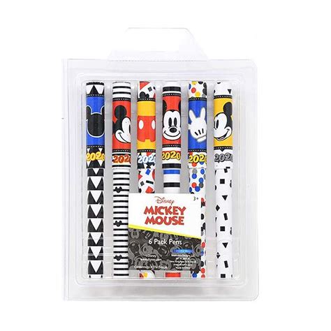 Disney Mickey Mouse 2020 Modern Play 6 Pack Collector Pens : Amazon.in ...