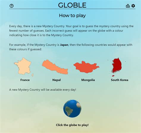 Globe Game 的图像结果