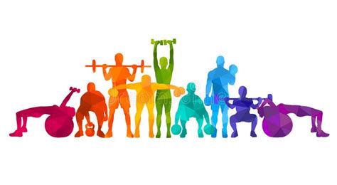 Gym Training Clipart